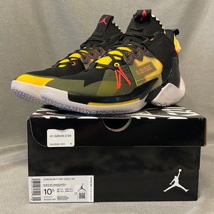 Jordans, why not zero0.2. Basketball shoe, size 10 1/2.